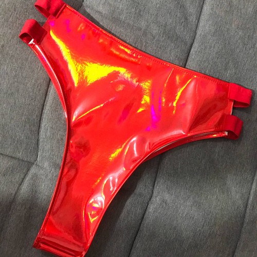Slip donna ecopelle vernice