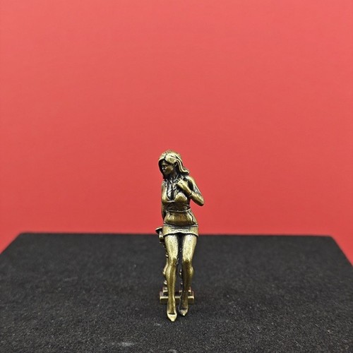 Statua vintage ottone sexy